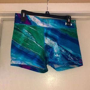 💙 Fila running spandex shorts- size M